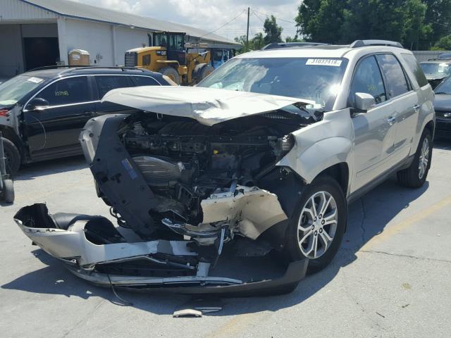 1GKKVRKD0GJ332298 - 2016 GMC ACADIA SLT 金色 照片 2