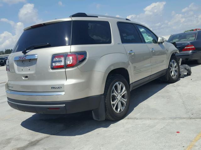 1GKKVRKD0GJ332298 - 2016 GMC ACADIA SLT 金色 照片 4