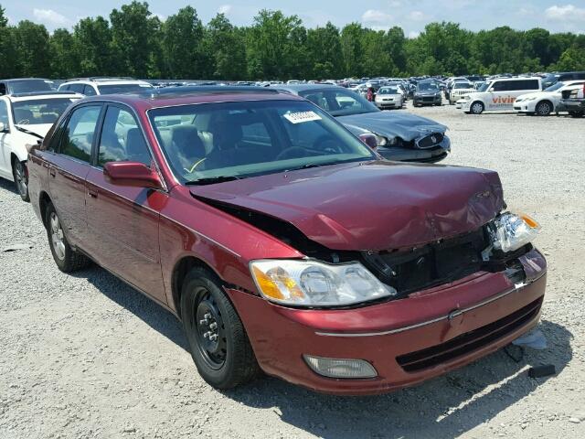 4T1BF28B0YU098181 - 2000 TOYOTA AVALON BURGUNDY photo 1