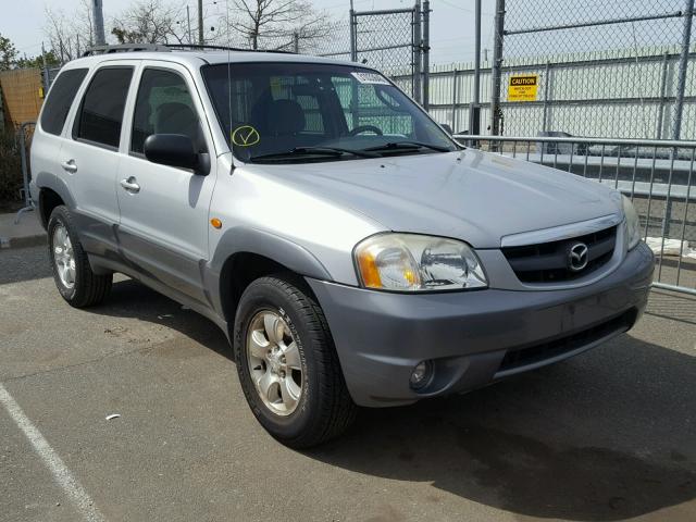 4F2YU08162KM50621 - 2002 MAZDA TRIBUTE LX SILVER photo 1