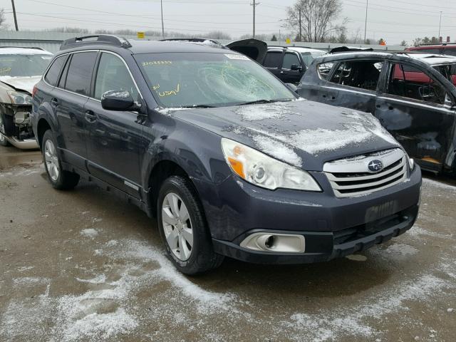 4S4BRCCC6B3332527 - 2011 SUBARU OUTBACK 2. GRAY photo 1