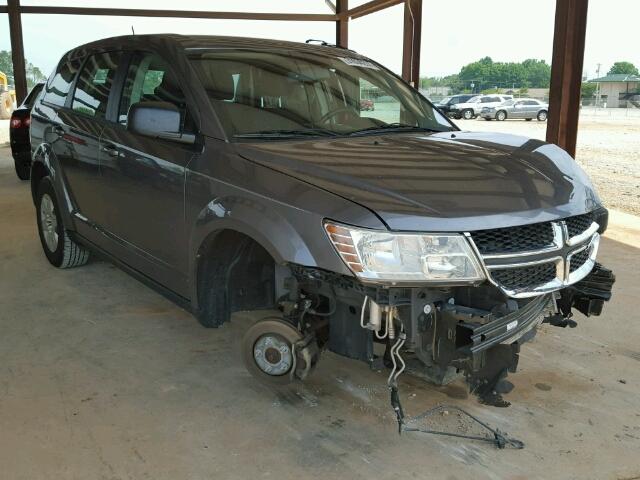 3C4PDCAB1CT391803 - 2012 DODGE JOURNEY SE GRAY photo 1