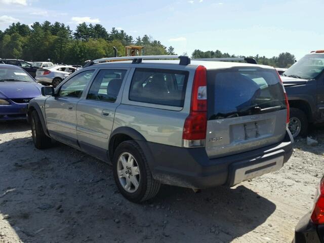 YV1SZ592051202381 - 2005 VOLVO XC70 GRAY photo 3