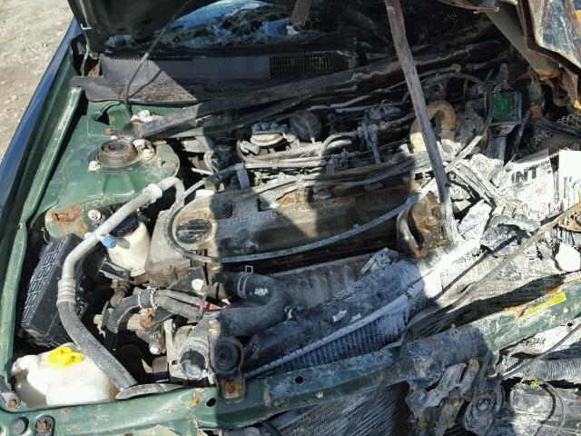 1N4DL01A21C184783 - 2001 NISSAN ALTIMA GXE GREEN photo 7