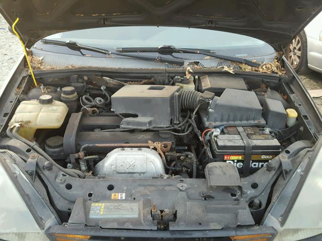 3FAFP31303R114476 - 2003 FORD FOCUS ZX3 BLACK photo 7