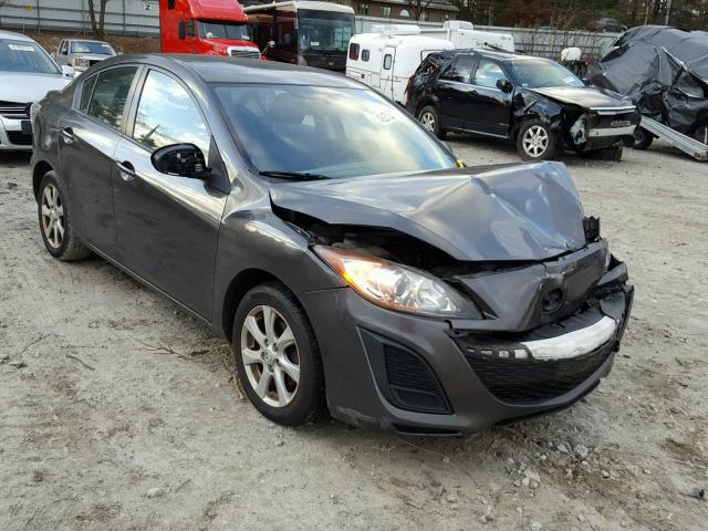 JM1BL1SG5A1329496 - 2010 MAZDA 3 I GRAY photo 1