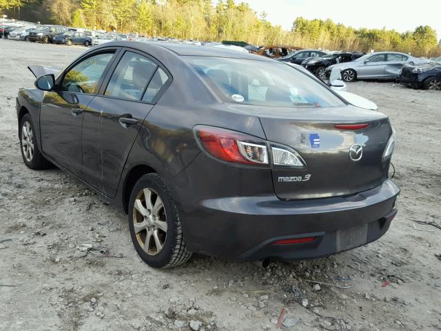 JM1BL1SG5A1329496 - 2010 MAZDA 3 I GRAY photo 3