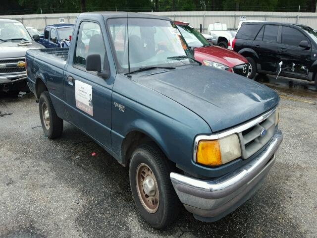 1FTCR10A4SUC14843 - 1995 FORD RANGER GREEN photo 1