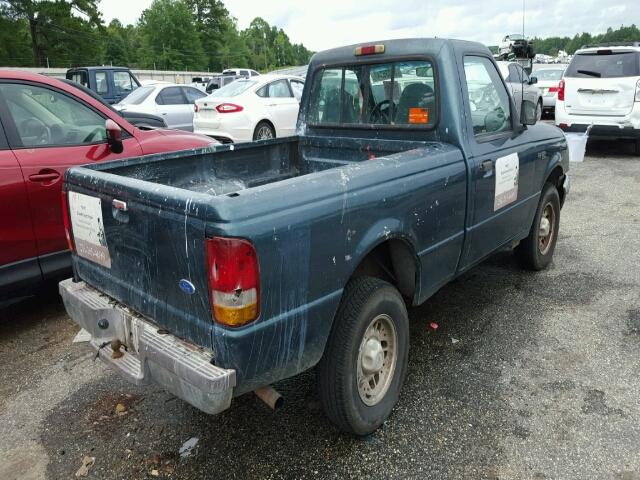 1FTCR10A4SUC14843 - 1995 FORD RANGER GREEN photo 4