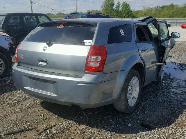 2D4FV47T57H729008 - 2007 DODGE MAGNUM SE GRAY photo 4