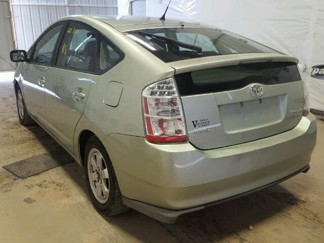 JTDKB20U697822517 - 2009 TOYOTA PRIUS GREEN photo 3