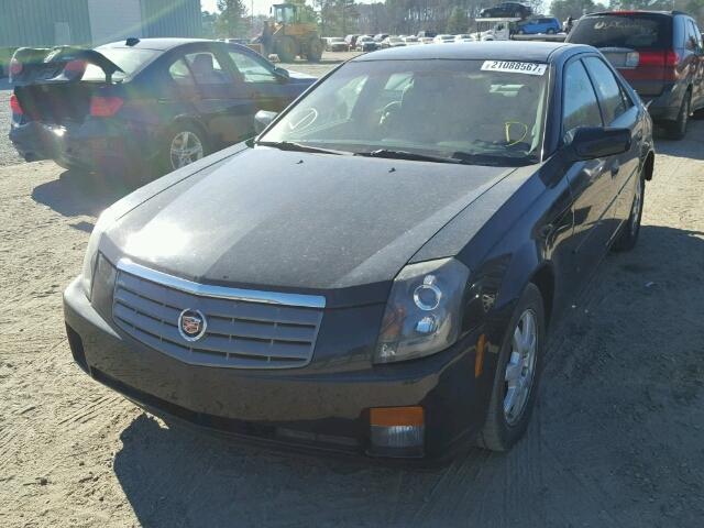 1G6DP567150142544 - 2005 CADILLAC CTS BLACK photo 2