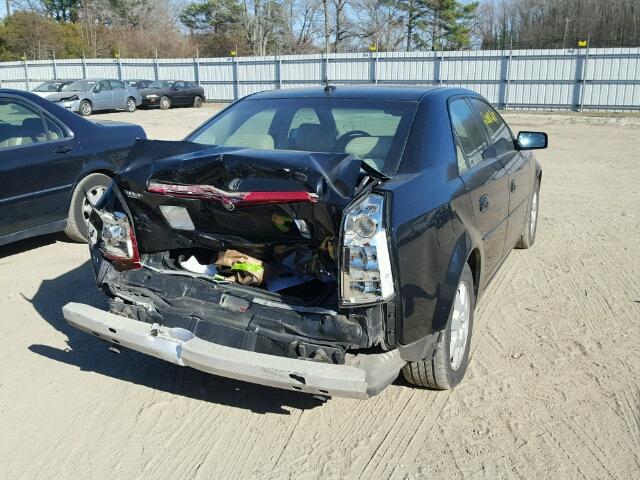 1G6DP567150142544 - 2005 CADILLAC CTS BLACK photo 4