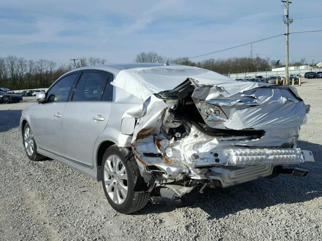 4T1BK3DB4CU446404 - 2012 TOYOTA AVALON BAS SILVER photo 3