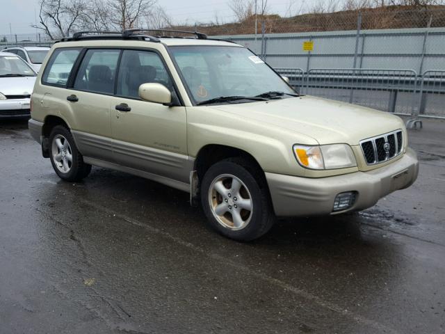 JF1SF65561H726520 - 2001 SUBARU FORESTER S Qızıl foto 1