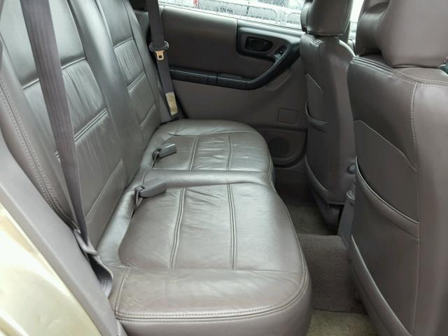 JF1SF65561H726520 - 2001 SUBARU FORESTER S Qızıl foto 6