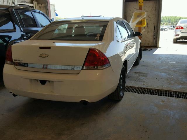 2G1WS551169429660 - 2006 CHEVROLET IMPALA POL WHITE photo 4