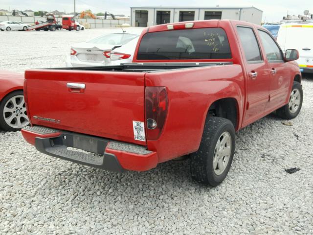 1GCDSCD96A8130843 - 2010 CHEVROLET COLORADO L RED photo 4