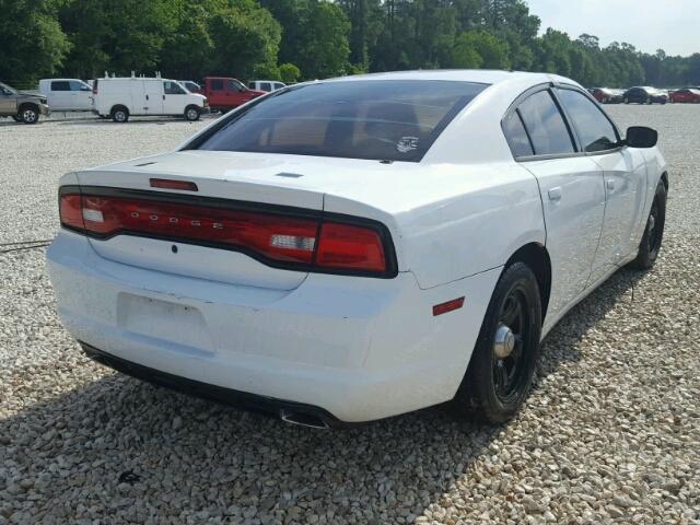 2C3CDXAT7CH152669 - 2012 DODGE CHARGER PO WHITE photo 4