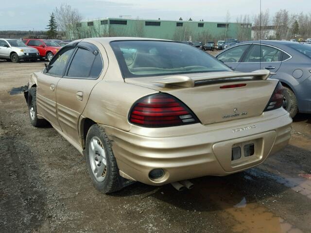 1G2NF52FX2C279675 - 2002 PONTIAC GRAND AM S Qızıl foto 3