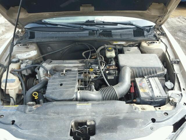 1G2NF52FX2C279675 - 2002 PONTIAC GRAND AM S Qızıl foto 7