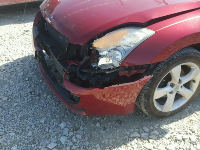 1N4BL21E68C137451 - 2008 NISSAN ALTIMA 3.5 MAROON photo 9