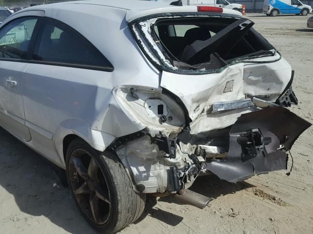 W08AT271X85083823 - 2008 SATURN ASTRA XR WHITE photo 9