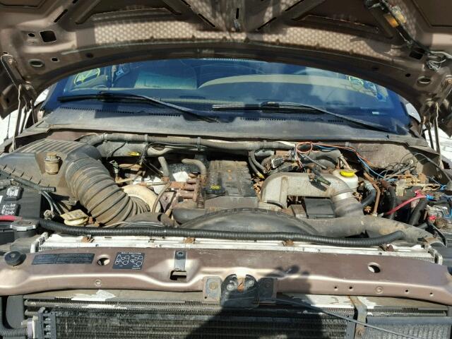 3B7KF23621G188360 - 2001 DODGE RAM 2500 GOLD photo 7