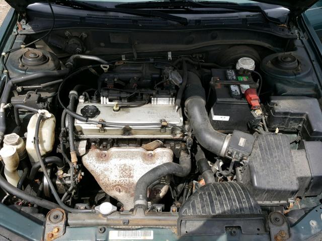 4A3AA46G41E210650 - 2001 MITSUBISHI GALANT ES GREEN photo 7