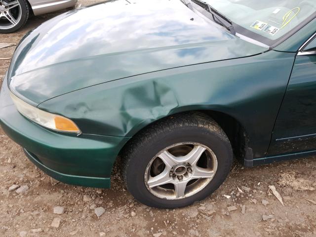 4A3AA46G41E210650 - 2001 MITSUBISHI GALANT ES GREEN photo 9