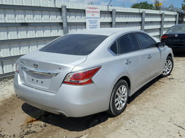 1N4AL3AP8FC275301 - 2015 NISSAN ALTIMA 2.5 SILVER photo 4