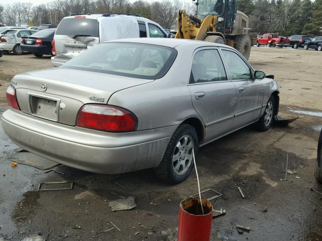 1YVGF22C825292643 - 2002 MAZDA 626 LX TAN photo 4