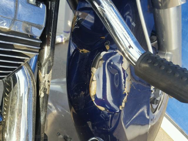 1HD1KBW176Y635932 - 2006 HARLEY-DAVIDSON FLHXI BLUE photo 9