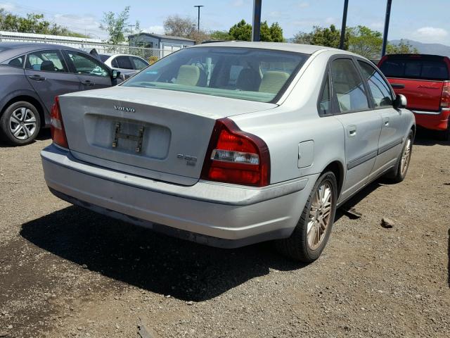 YV1TS94D0Y1129753 - 2000 VOLVO S80 SILVER photo 4