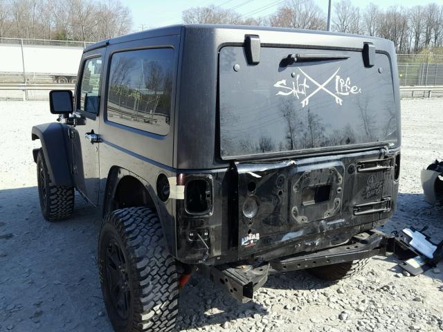 1C4AJWAG5FL653592 - 2015 JEEP WRANGLER S BLACK photo 3