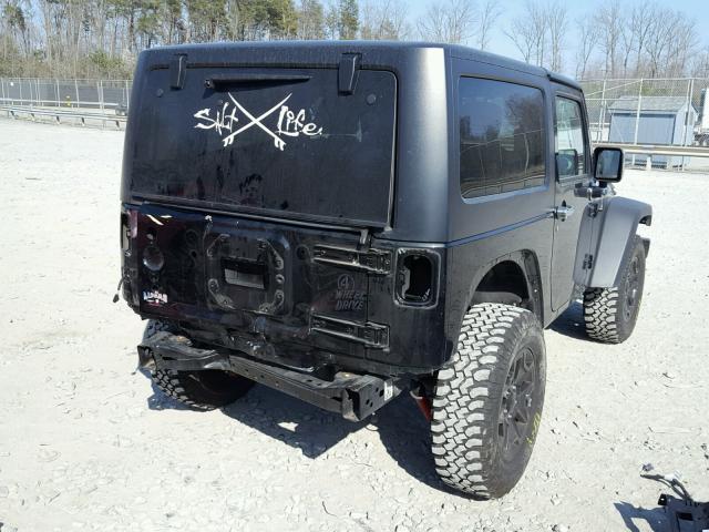 1C4AJWAG5FL653592 - 2015 JEEP WRANGLER S BLACK photo 4