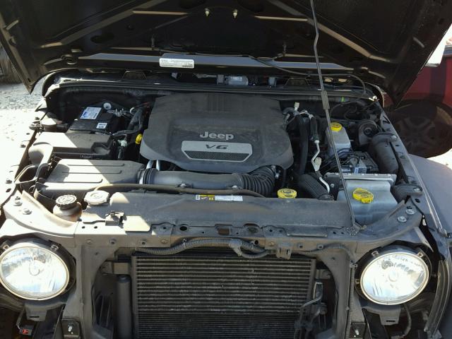 1C4AJWAG5FL653592 - 2015 JEEP WRANGLER S BLACK photo 7