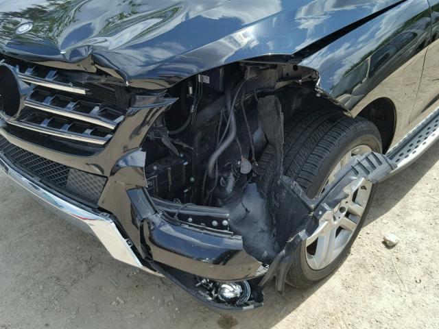 4JGDA5JB0DA245498 - 2013 MERCEDES-BENZ ML 350 BLACK photo 9