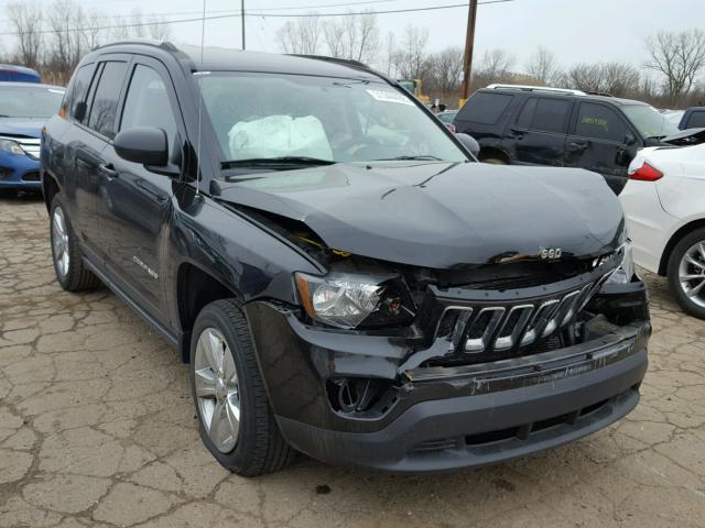 1C4NJCBA1GD560736 - 2016 JEEP COMPASS SP BLACK photo 1