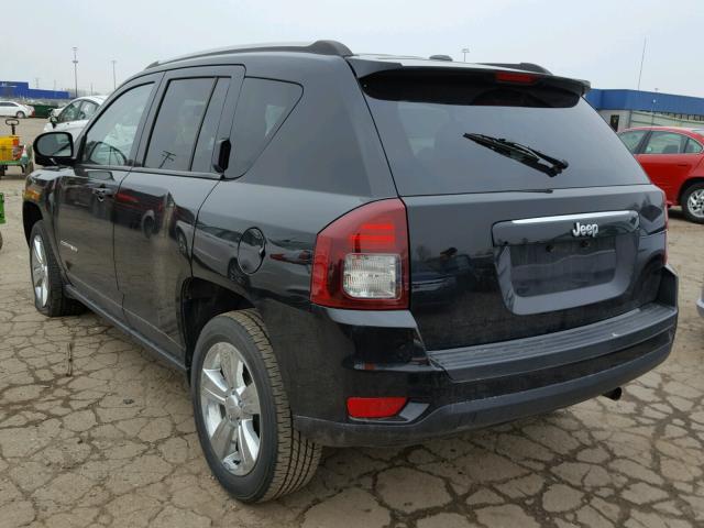 1C4NJCBA1GD560736 - 2016 JEEP COMPASS SP BLACK photo 3