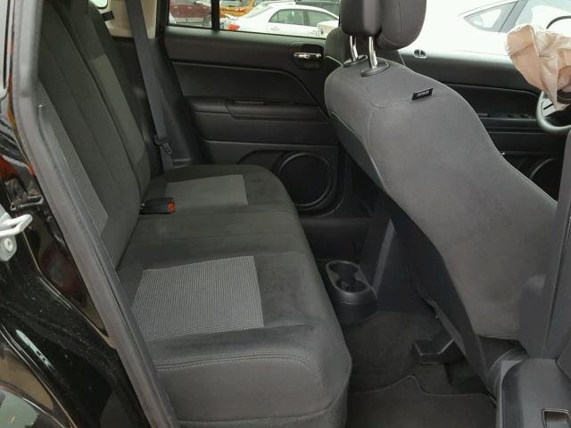 1C4NJCBA1GD560736 - 2016 JEEP COMPASS SP BLACK photo 6