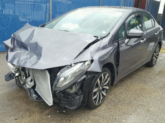 19XFB2F99EE035947 - 2014 HONDA CIVIC EXL Boz foto 2