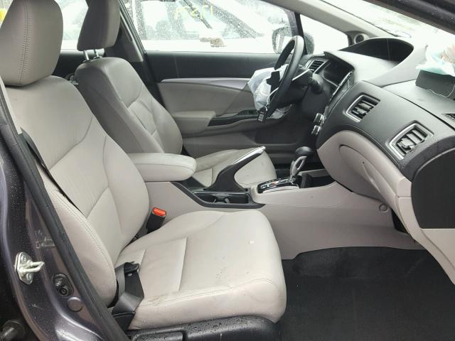 19XFB2F99EE035947 - 2014 HONDA CIVIC EXL Boz foto 5