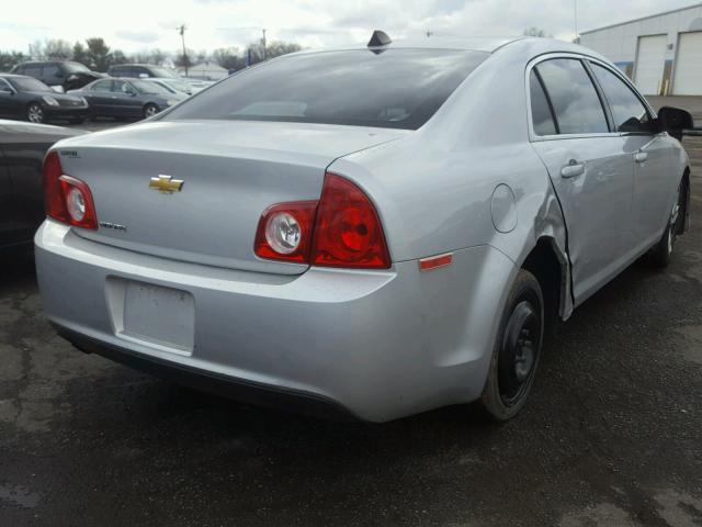 1G1ZA5E06CF216679 - 2012 CHEVROLET MALIBU LS 银色 照片 4