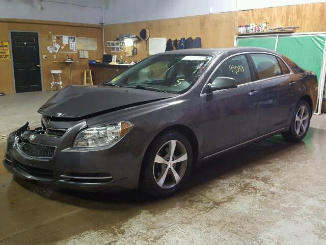 1G1ZC5EU2BF122469 - 2011 CHEVROLET MALIBU 1LT 灰色 照片 2