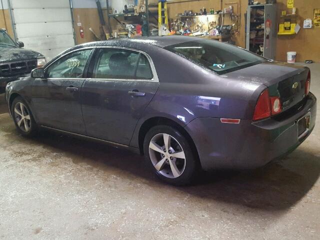 1G1ZC5EU2BF122469 - 2011 CHEVROLET MALIBU 1LT 灰色 照片 3