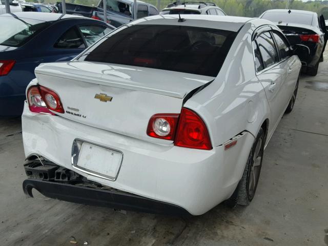 1G1ZC5E15BF198743 - 2011 CHEVROLET MALIBU 1LT 白色 照片 4