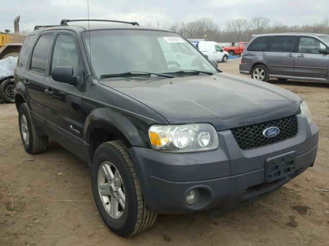 1FMYU95H76KC36048 - 2006 FORD ESCAPE HEV BLACK photo 1