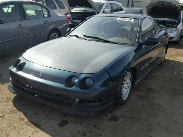 JH4DC4460VS017065 - 1997 ACURA INTEGRA GS GREEN photo 2