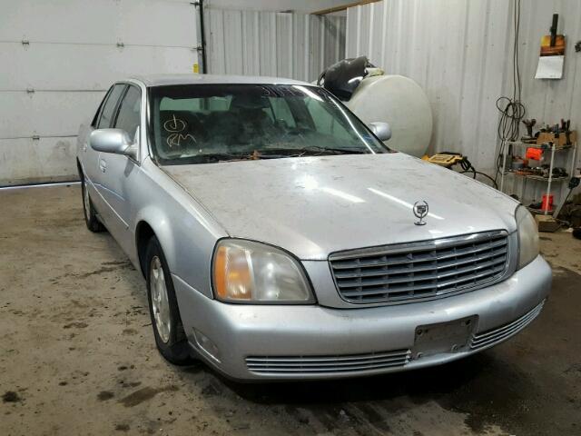 1G6KD54Y62U231400 - 2002 CADILLAC DEVILLE GRAY photo 1